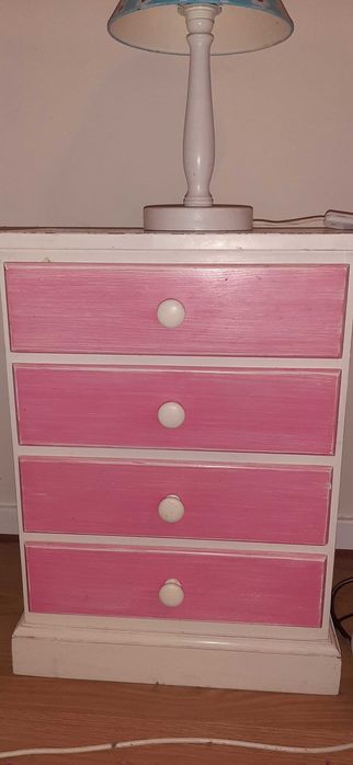 Cama de menina madeira maciça