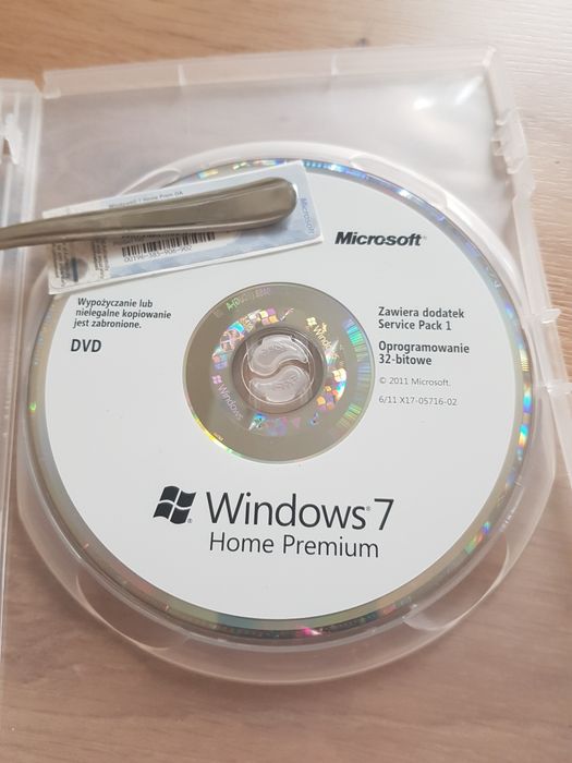 Windows 7 klucz i oprogramowanie