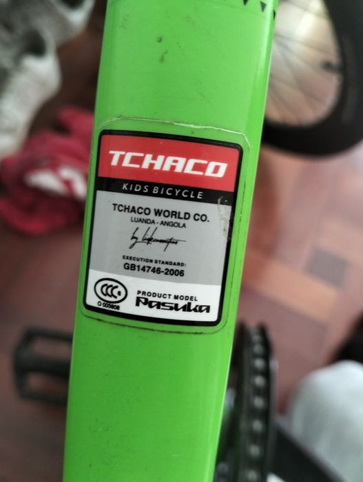 Bicicleta Tchaco pra criança, Model:Pasuka