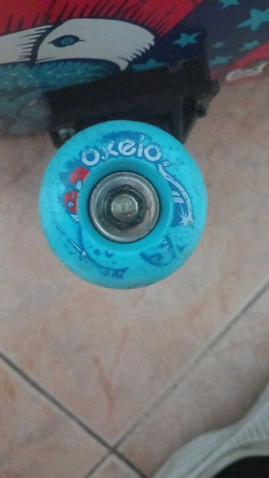 Skate Completo Oxelo – Quase Novo – Ideal para Iniciantes e Crianças
