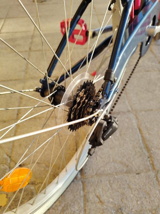 Bicicleta de menina.