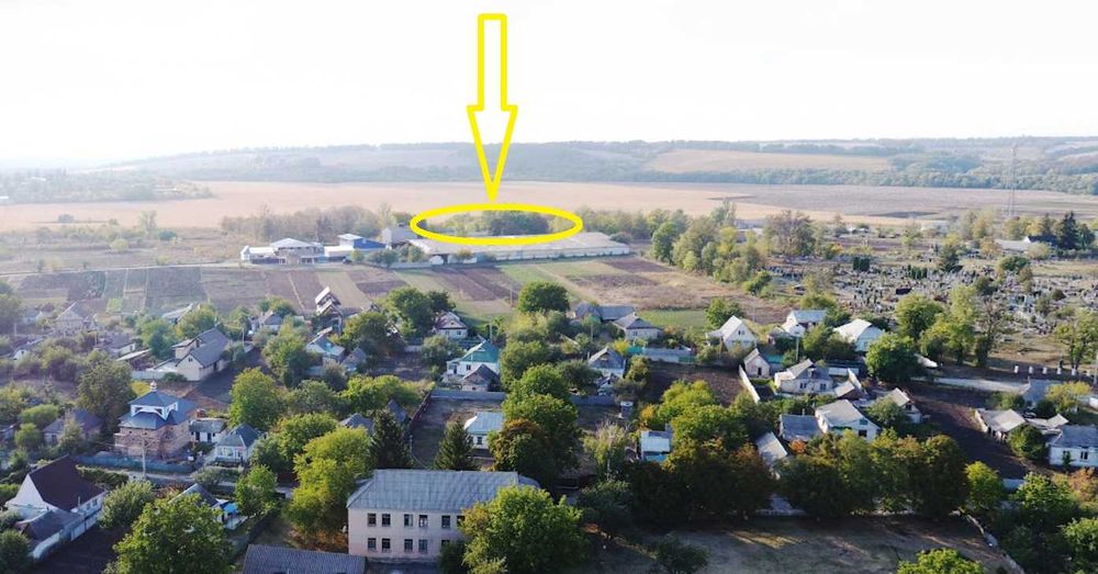 База  виробнича 500кв.м у Лисянці на приватизованій ділянці площею 2 г