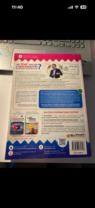 Ksiażka matamtyka Jak zdać maturę z matamtyki
