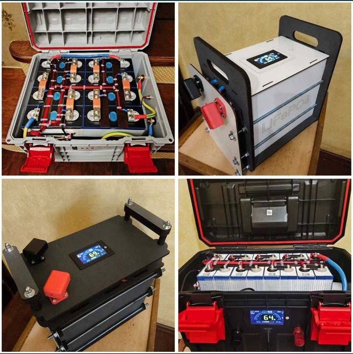 Сборка Аккумулятор LiFePo4 EVE 315Ah 12V 4kW Smart JK BMS 200A