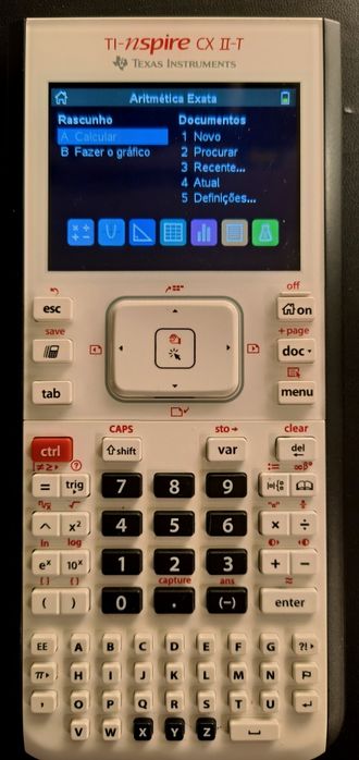 Calculadora Gráfica Texas Instruments TI-Nspire CX II-T (Como Nova + Garantia)