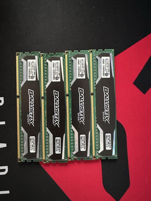 Ram ddr3 1600Mhz 4x4gb