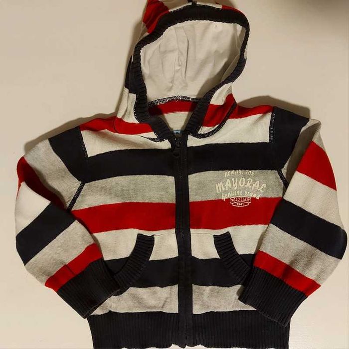 Paka zestaw 7 bluz sweterków dla chłopca Zara, H&M i inne rozm.86