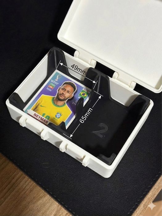 Caixa Organizadora de Figurinhas – Copa do Mundo 2026