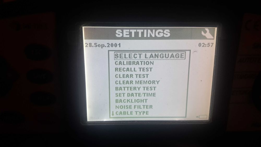 Miernik do certyfikacji LAN 6, METREL Multi LAN 350