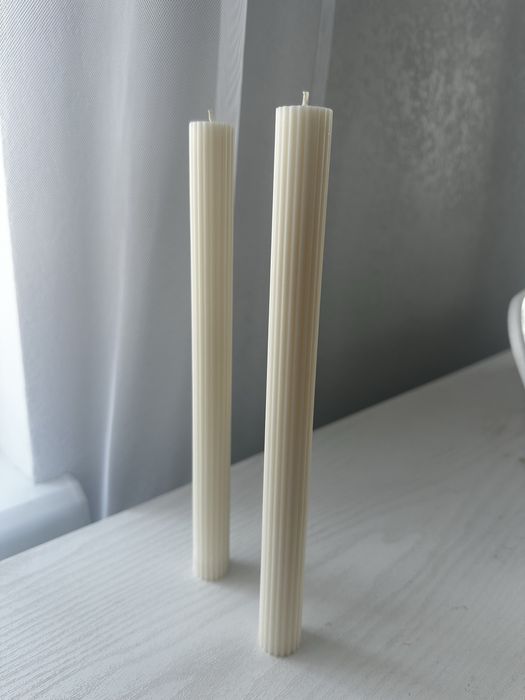 Свічки ручної роботи, соєві свічки, столові свічки, декоративні свічки