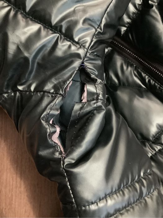 Nowa kurtka ciemnozielona z kapturem Lyx rozmiar XL