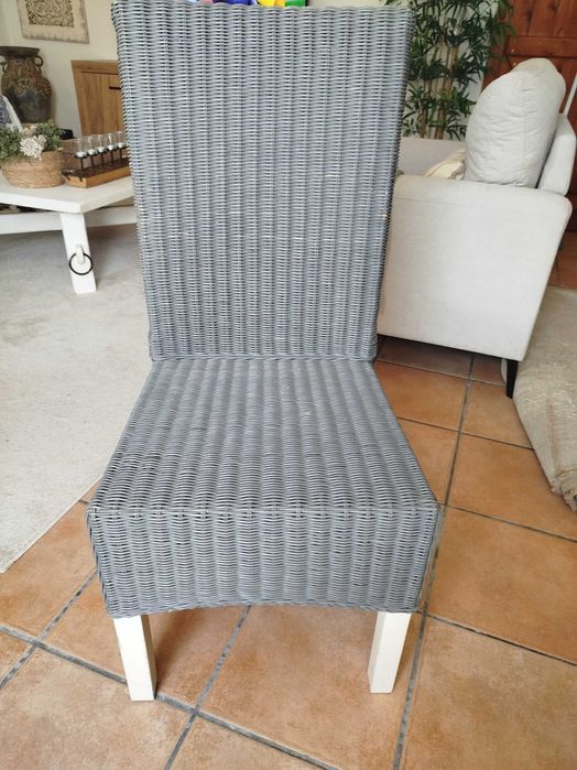10 Cadeiras sala Jantar - estilo Rattan