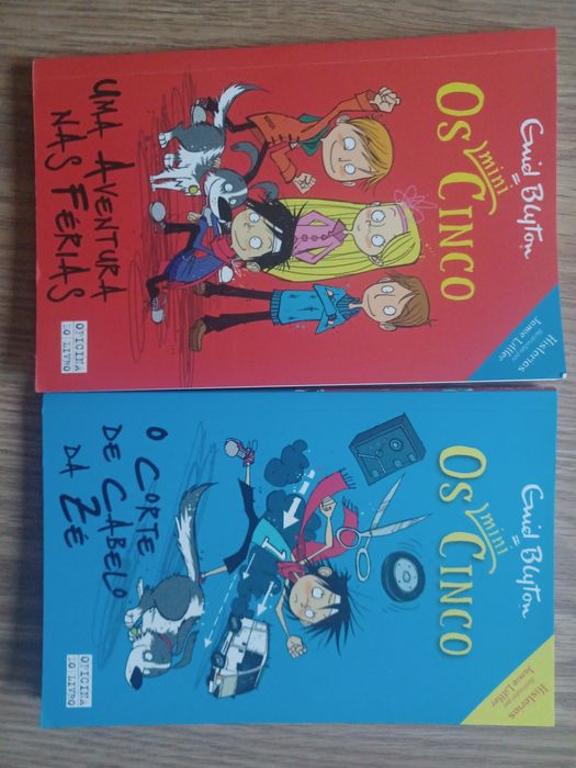 Livros da Coleção Os mini Cinco