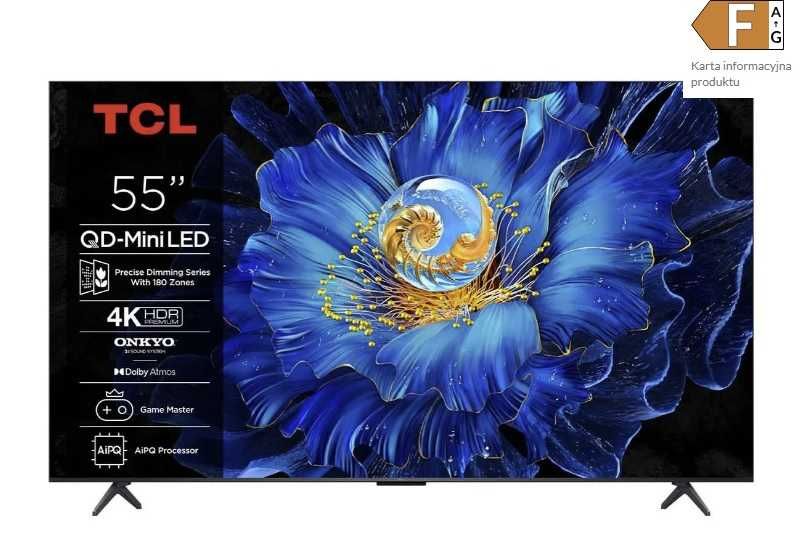 Telewizor TCL 55C61KS 55" QD-Mini LED 4K 60Hz Google TV Dolby Vision