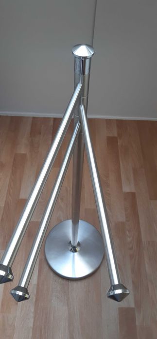 cabide de pé inox  wc