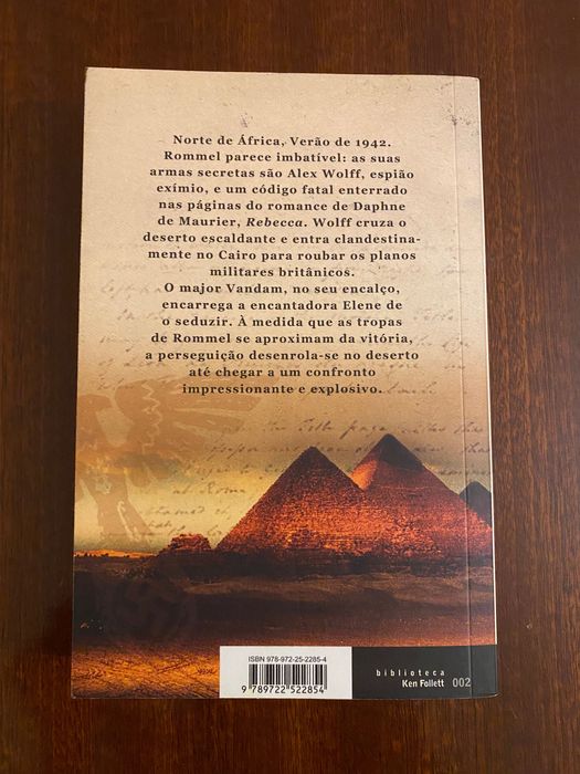 Livro A Chave para Rebecca - Ken Follett