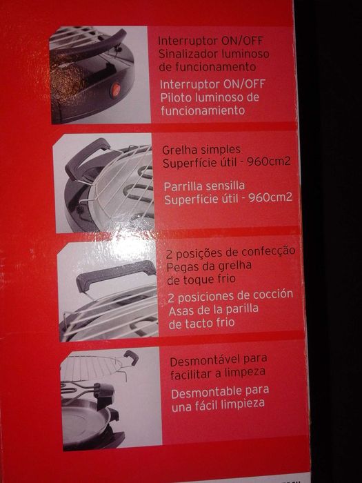 Vendo Grelhador da marca Flama