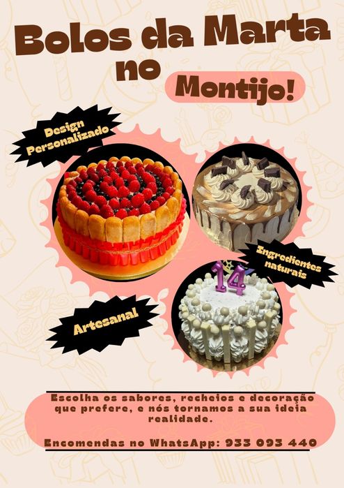 Bolos de aniversário