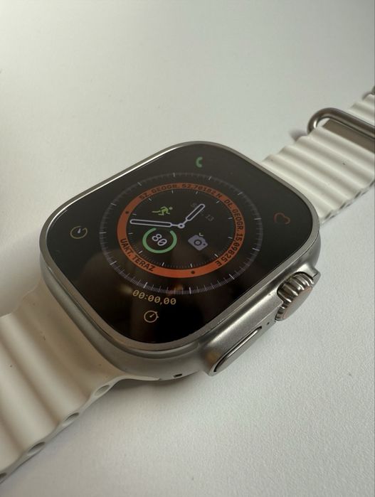 Apple watch ultra 2 GPS+cellular, stan idealny zero rys