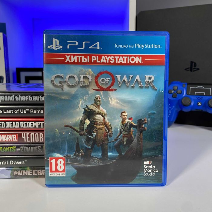 Гра PlayStation 4 God of War PS4 Диск Год оф Вар ПС4 Б/У Вживаний Ігри