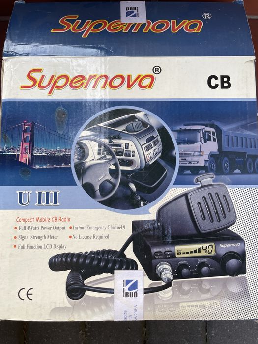 CB RADIO Supernova komplet