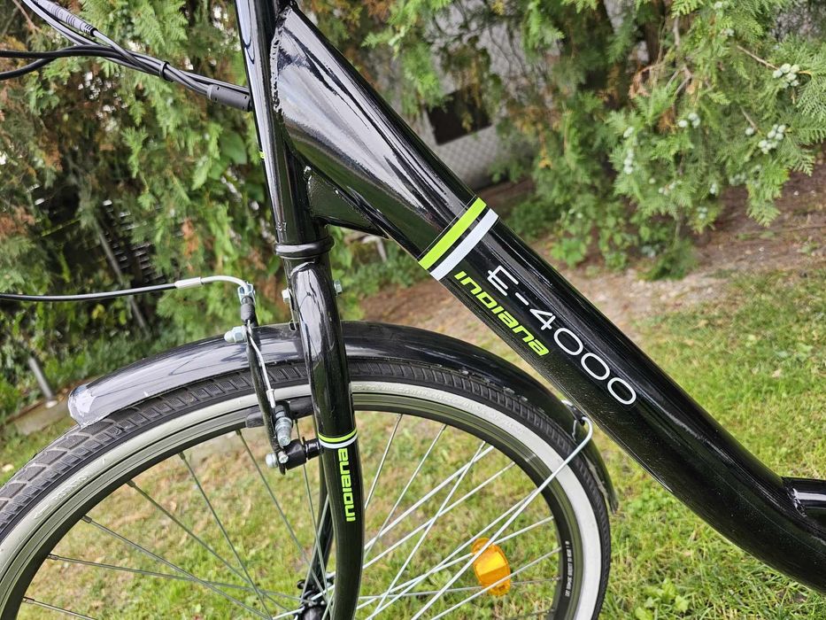 Rower elektryczny INDIANA E4000 Środa Wielkopolska • OLX.pl
