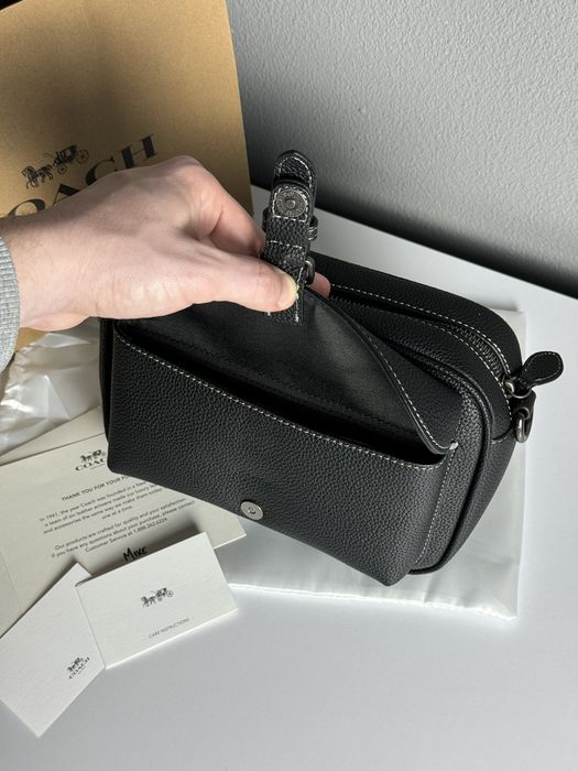 Чоловіча сумка Coach мужская сумка барсетка мессенджер клатч через пле
