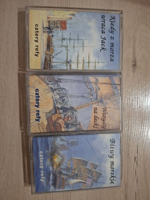 Cztery refy zestaw 3 kaset szanty