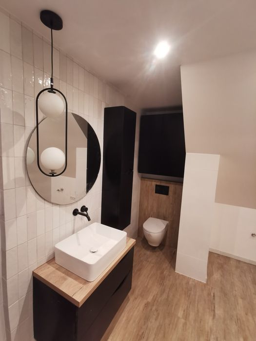 Remonty łazienek oraz mieszkań