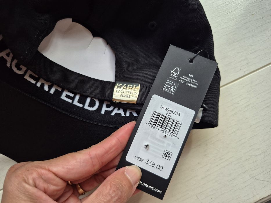 Czapka z daszkiem Karl Lagerfeld