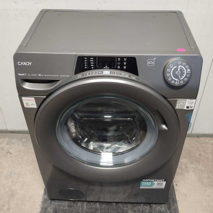 Pralka Candy RapidO RO4476DWMRR7/1-S Slim 7kg 1400obr. OUTLET 18LG30