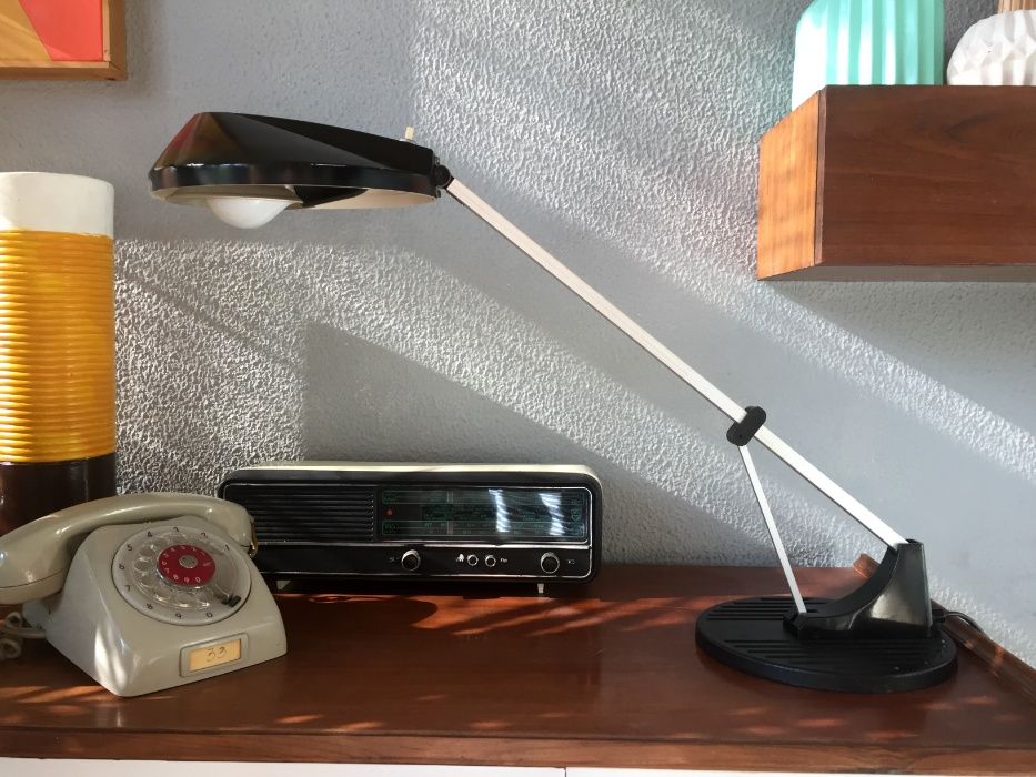 Candeeiro de secretária Anglepoise WL1, em preto Década de 60