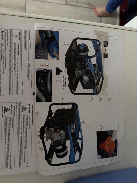 Генератор бензиновий SDMO Perform 6500