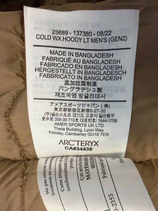 Kurtka Arcteryx LEAF Cold WX Hoody LT Gen 2 Crocodile