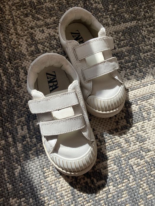 Шкіряні кеди zara 27р 17см