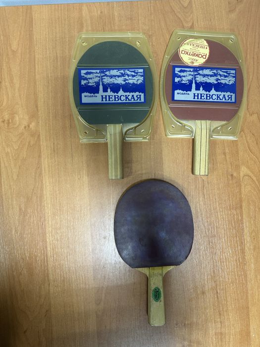 Тенисные ракетки для настольного тениса ссср