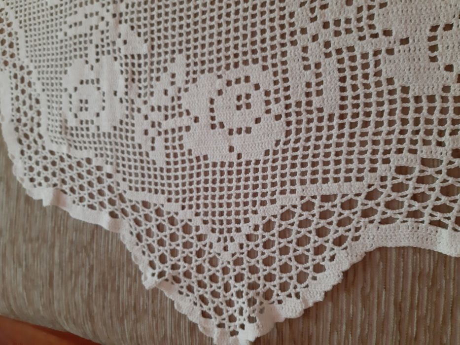 Crochê centro de mesa