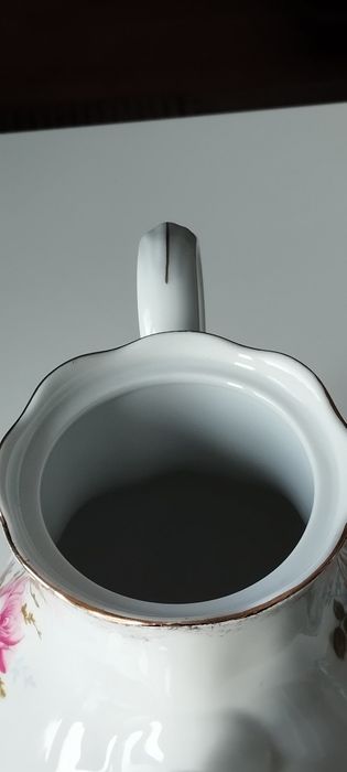 Dzbanek do herbaty, imbryk z różą