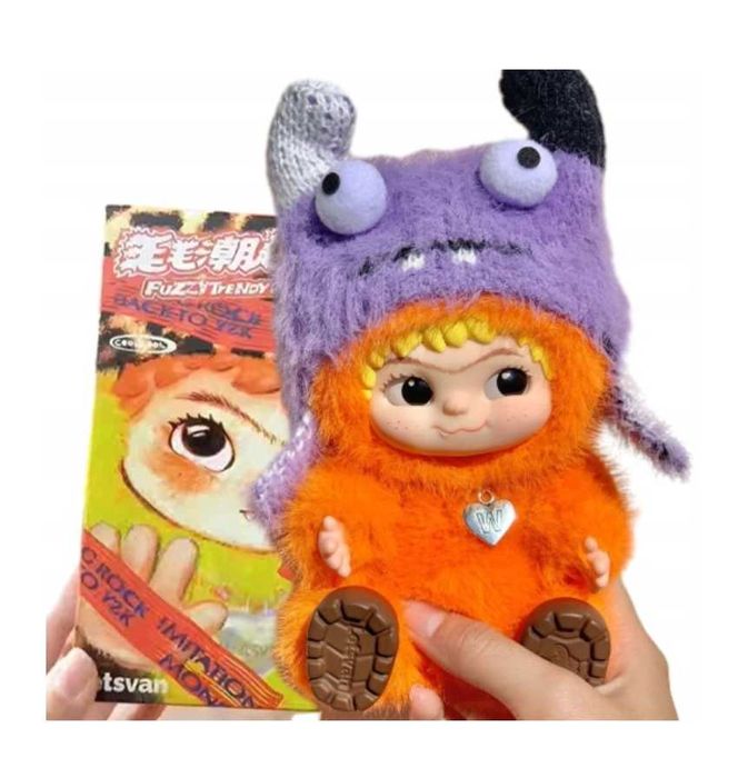 Wakuku Fuzzy Trendy maskotka brelok pluszak niespodzianka mystery box