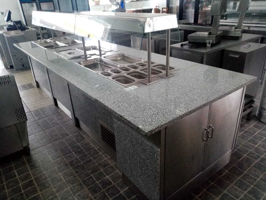 ACM1407 - Self service com 2 zonas de quentes e 1 zona frio - Usado