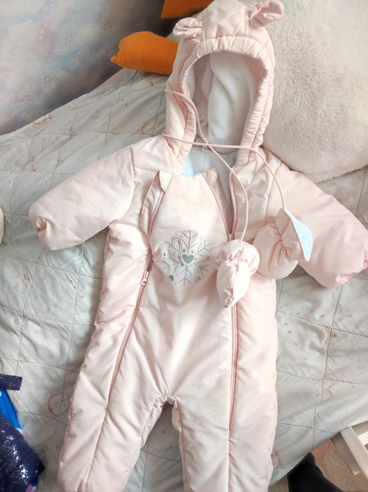 Kombinezon zimowy dla dziewczynki