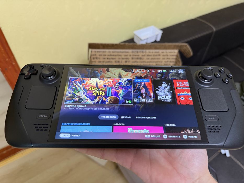 Steam Deck oled 1tb + док станция