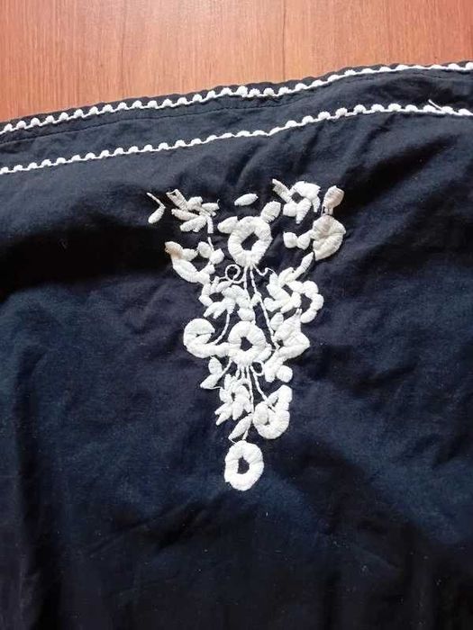 Bawełniana Sukienka Boho KappAhl 36/38 – Haft Kwiaty