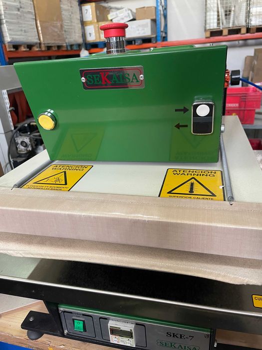 Prensa Térmica de Tranfer para T-shirts automática de Alta Robustez