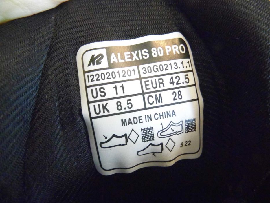 Rolki rekreacyjne fitnes K2 Alexis 80 Pro R 42 / 43