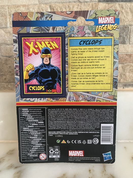 Boneco Marvel legends ciclope