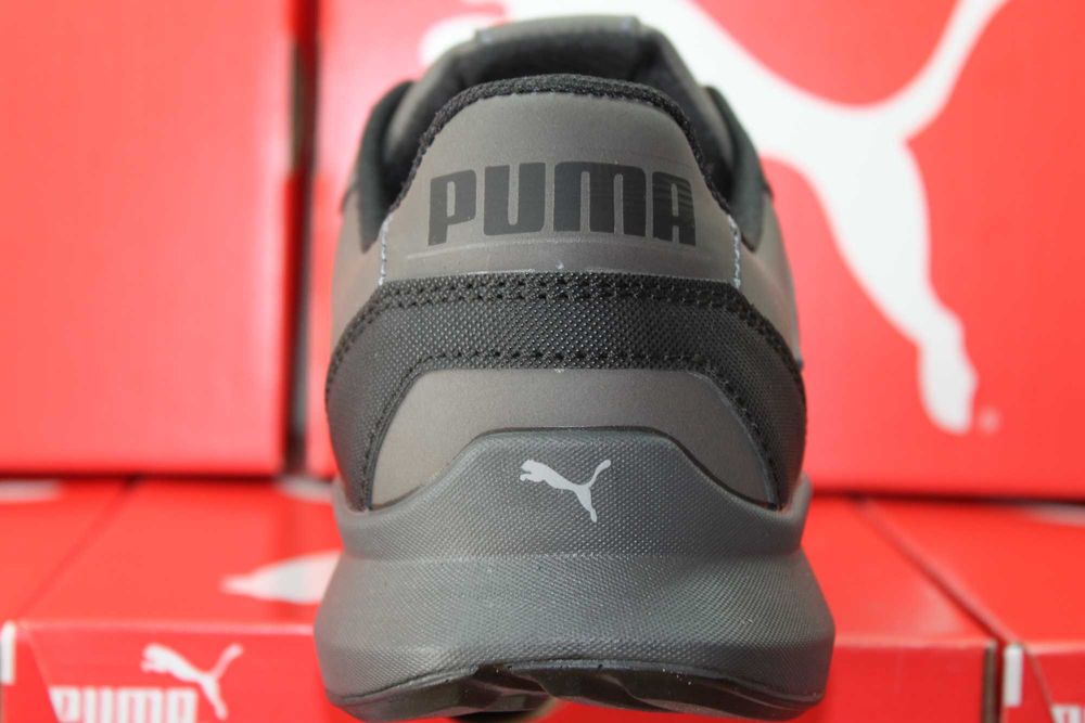 PUMA - кроссовки кеды кросівки из натуральной кожи (код:17-21сер/чер.)