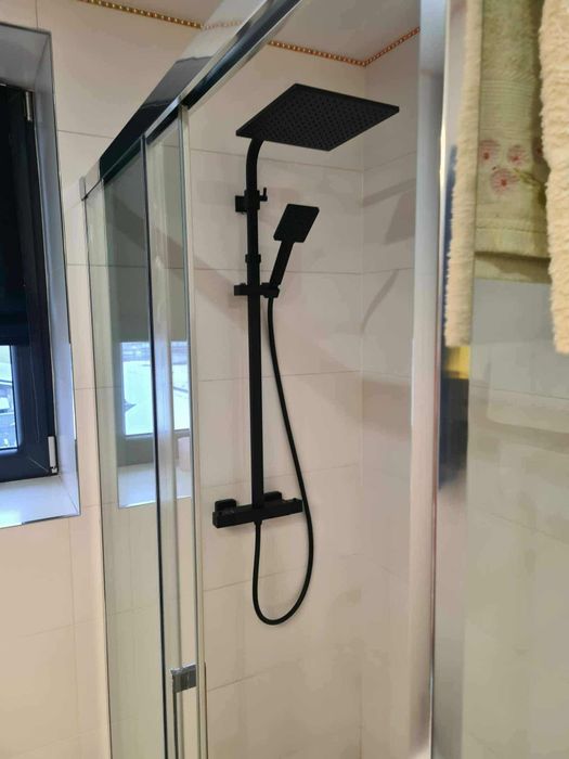 Bateria prysznica AURALUM SREBRNA