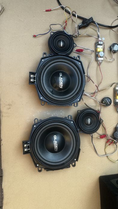Wzmacniacz Glosniki zestaw Audio