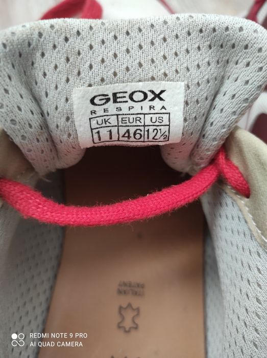 Кроссовки мужские, фирма GEOX, размер 46